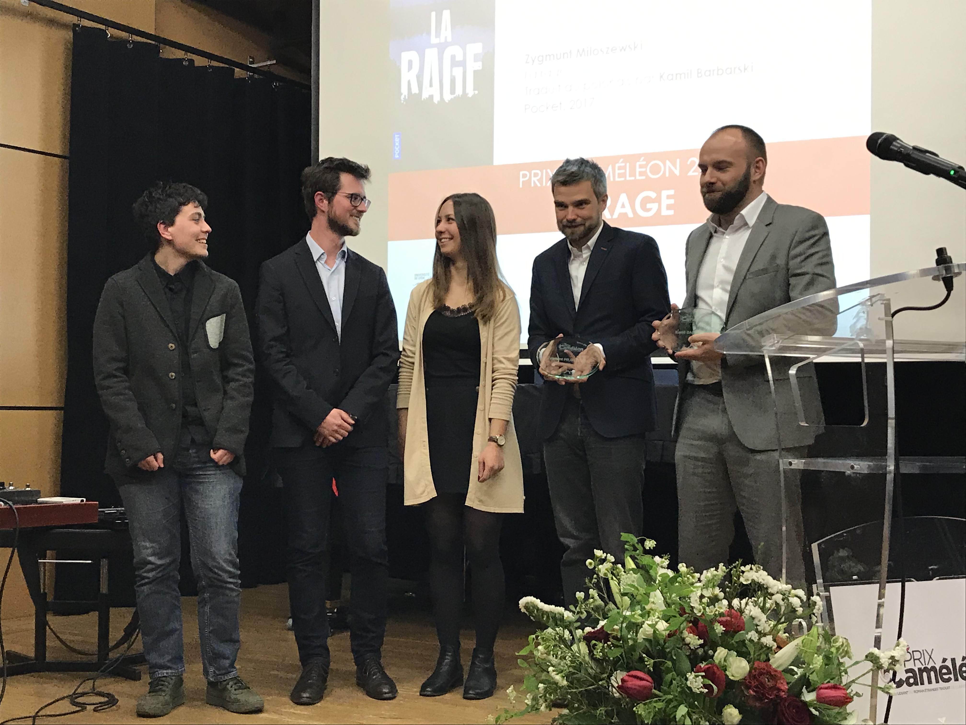 cameleon remise du prix