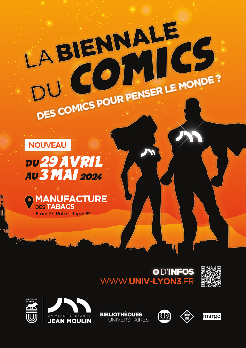 Affiche Biennale du comics