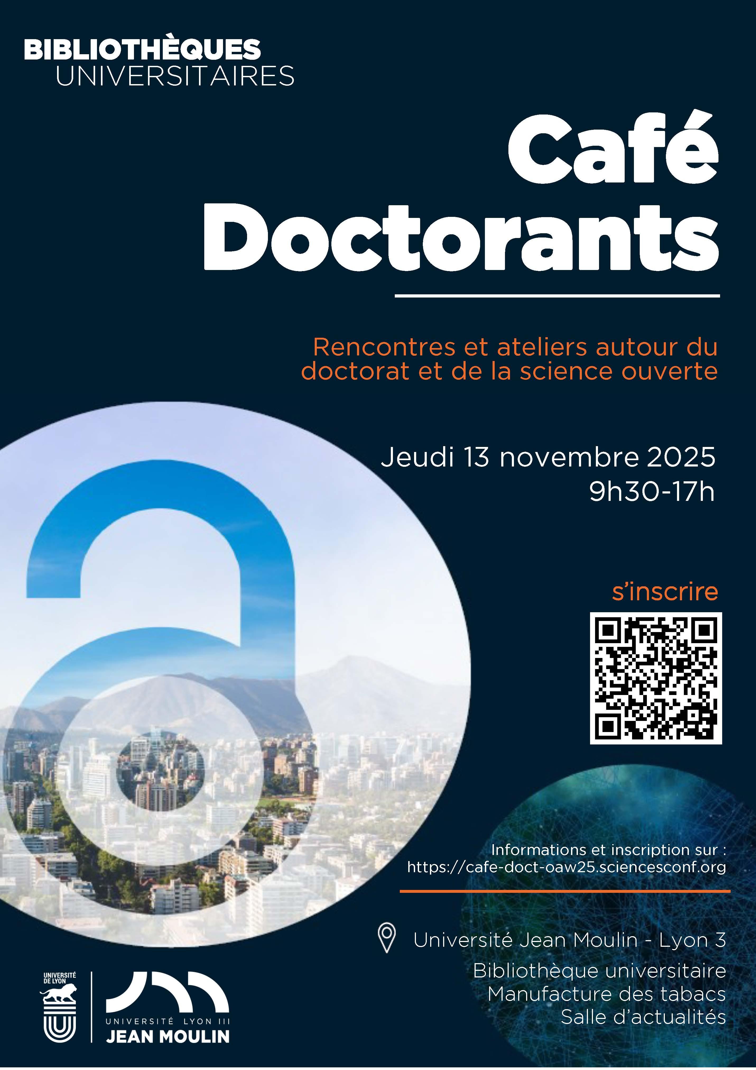 Affiche café doctorants 2025
