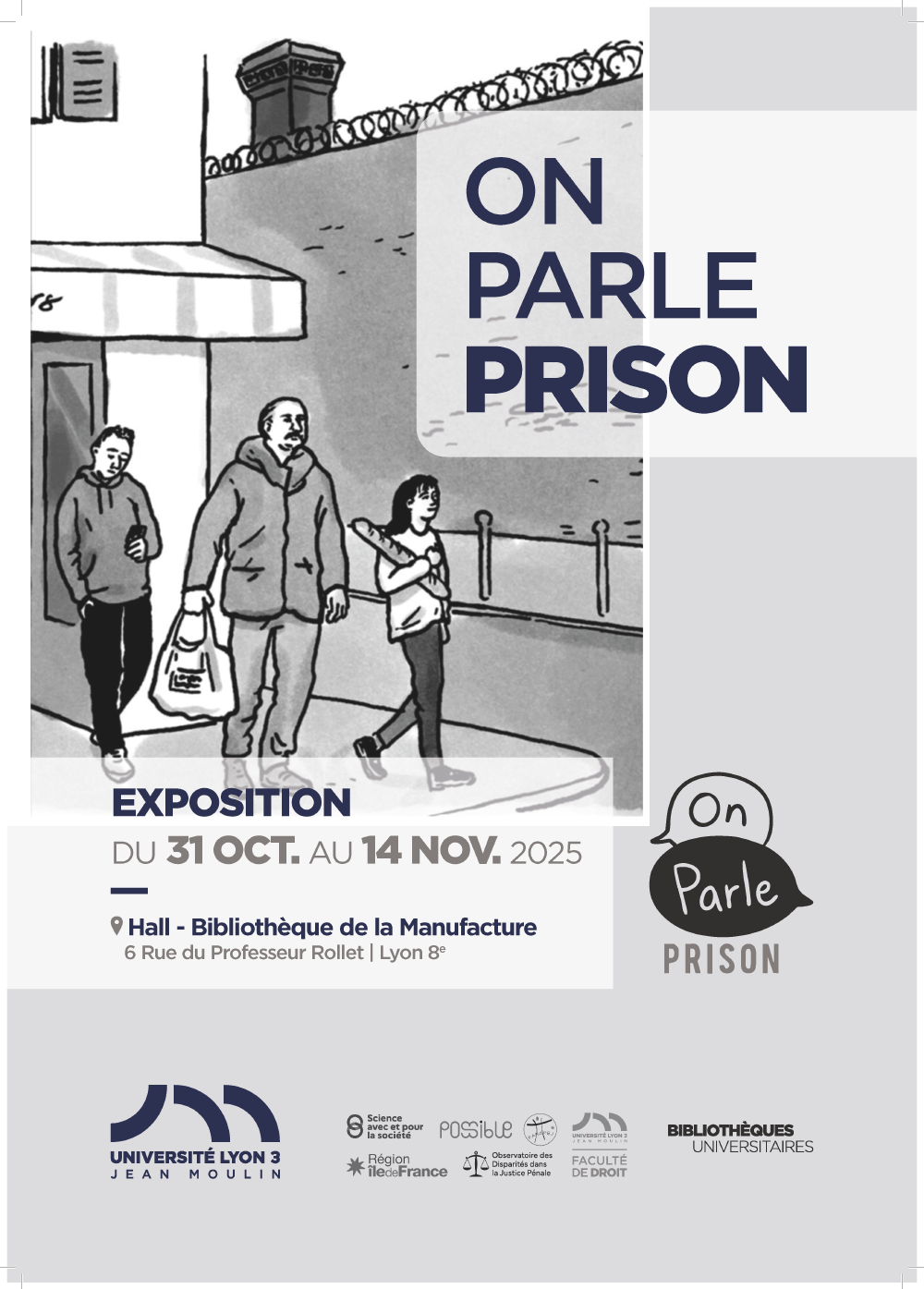 on parle prison affiche