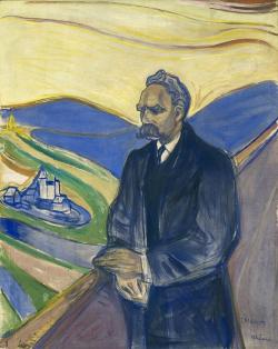 Nietzsche par Edvard Munch