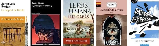 Couvertures de livres en espagnol