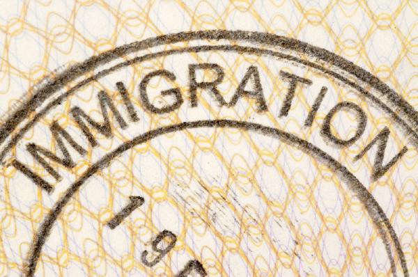 Timbre immigration (photo)
