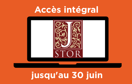 Jstor : accès intégral jusqu'au 30 juin