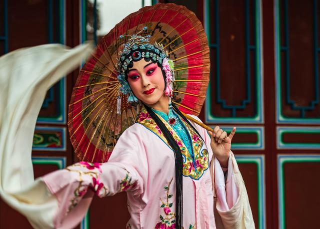 Danseur de l'opéra de Pékin