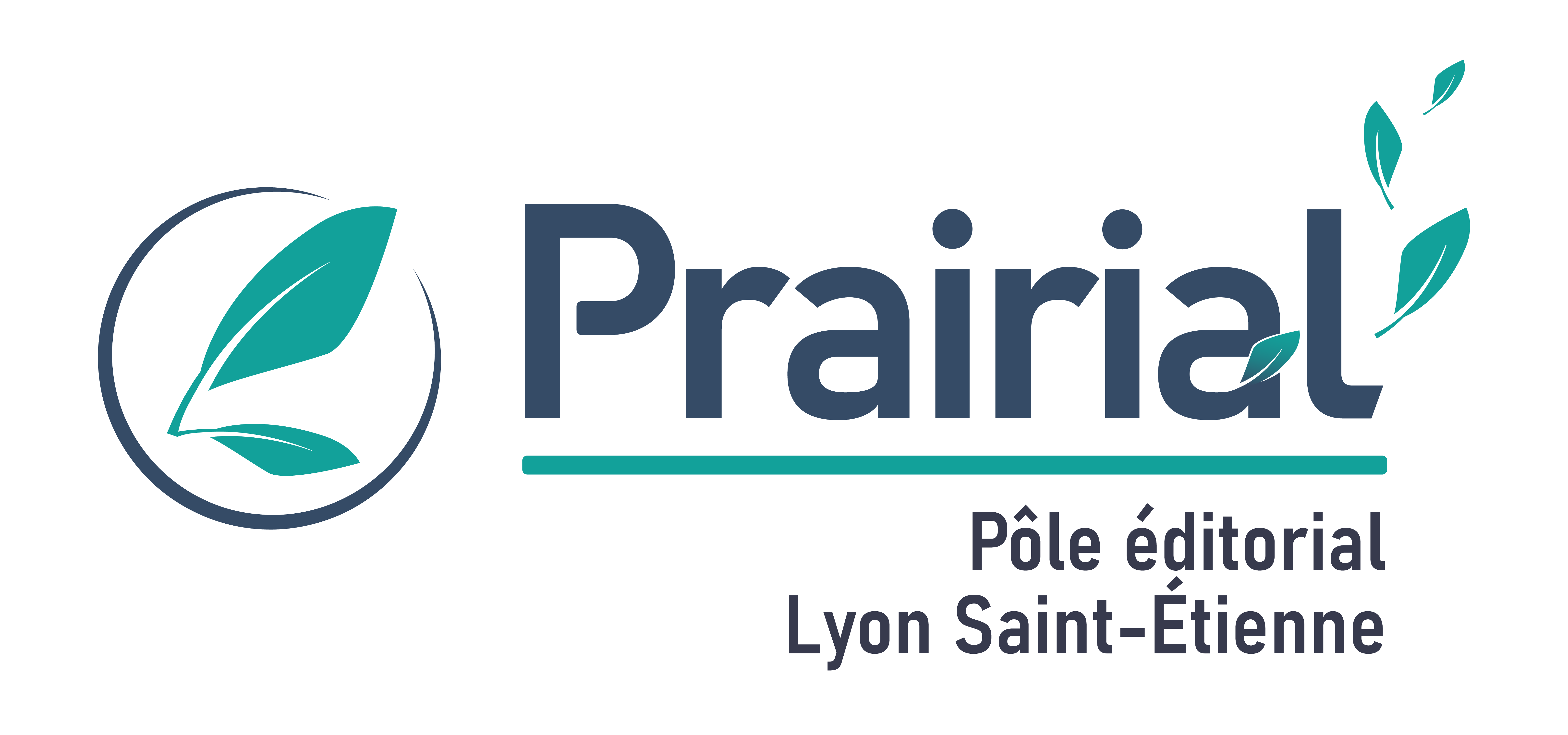 Logo Prairial: pole editorial Lyon Saint-Etienne