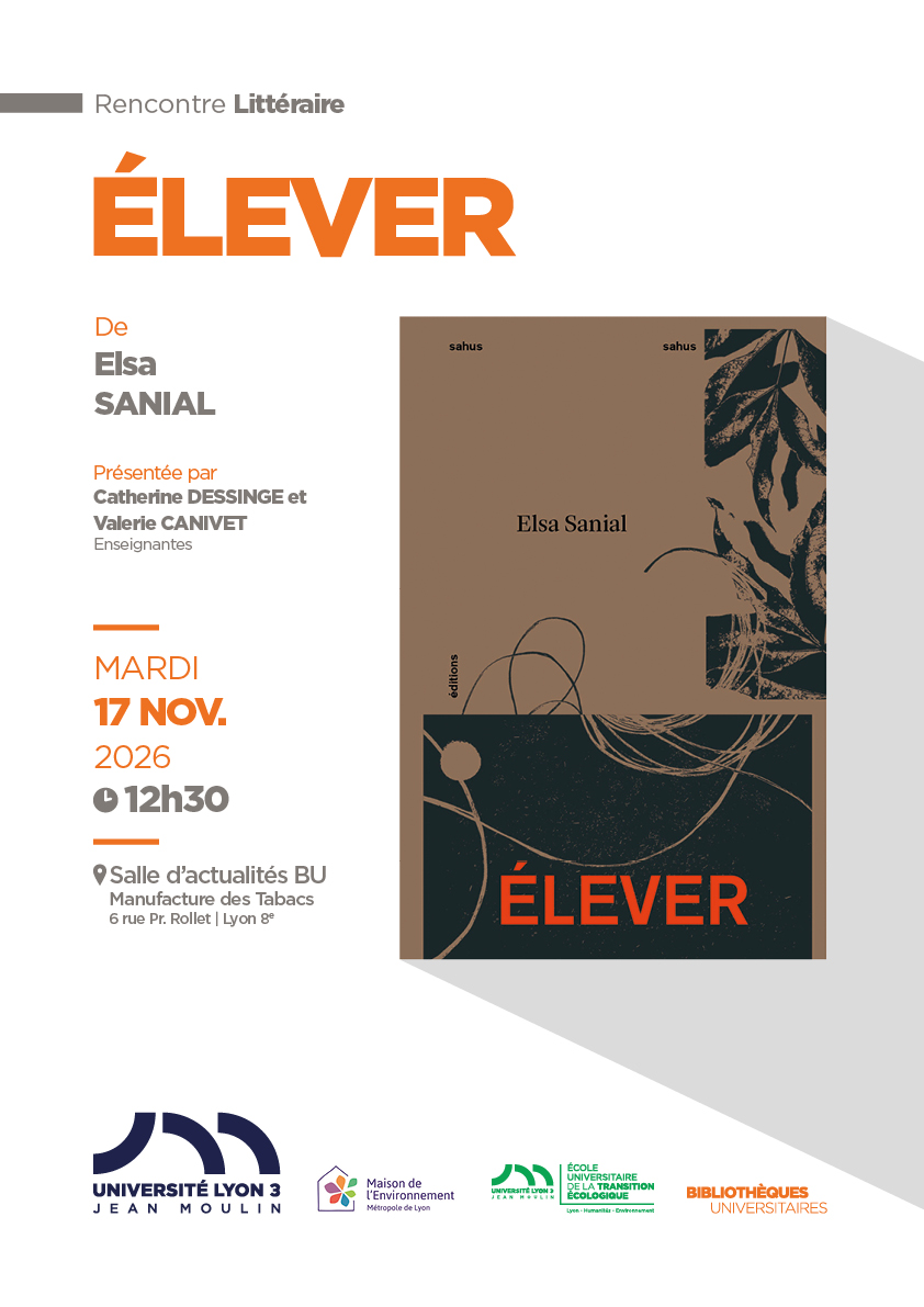 Rencontre Elsa Sanial Élever