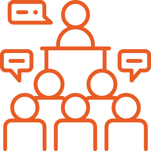 orateur et audience